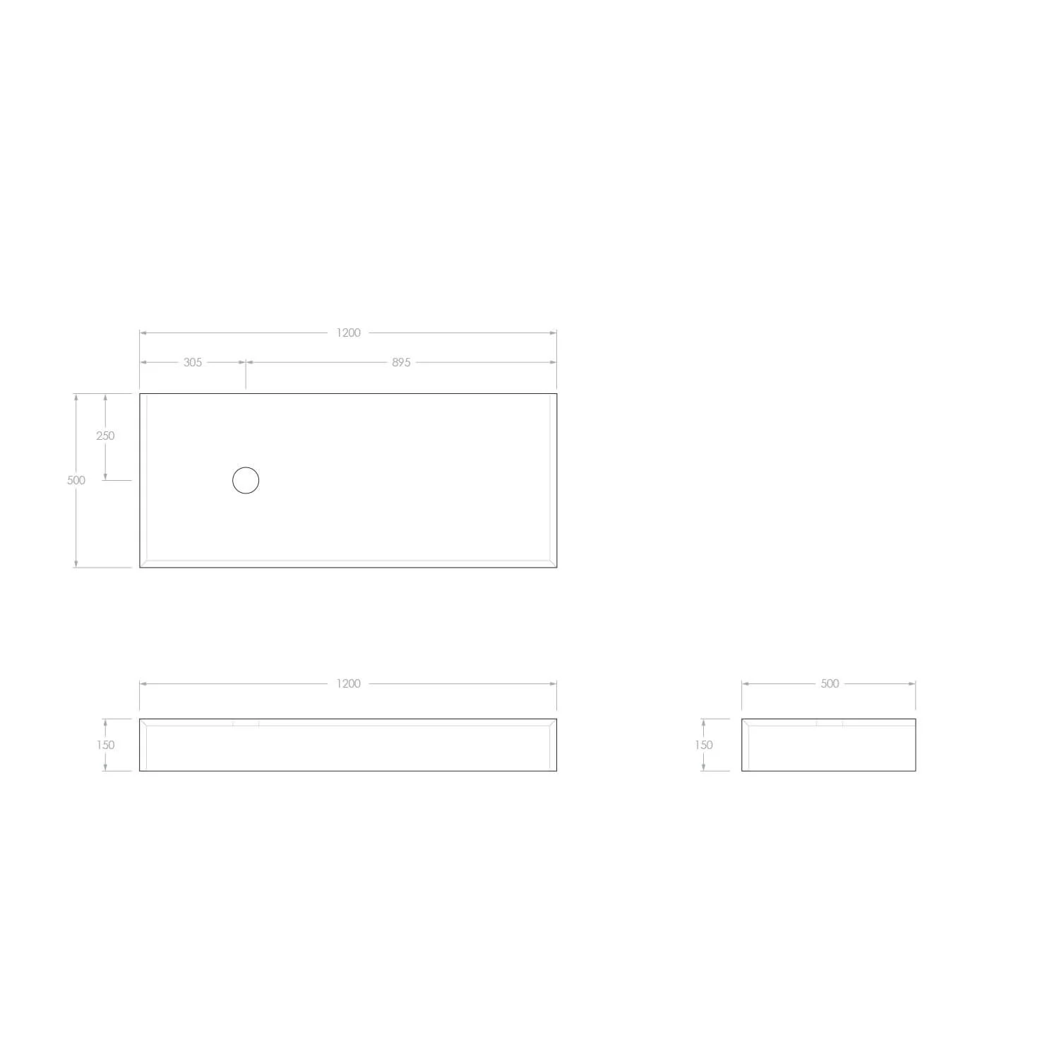 Michel Wall Hung Stone Benchtop - Image 14