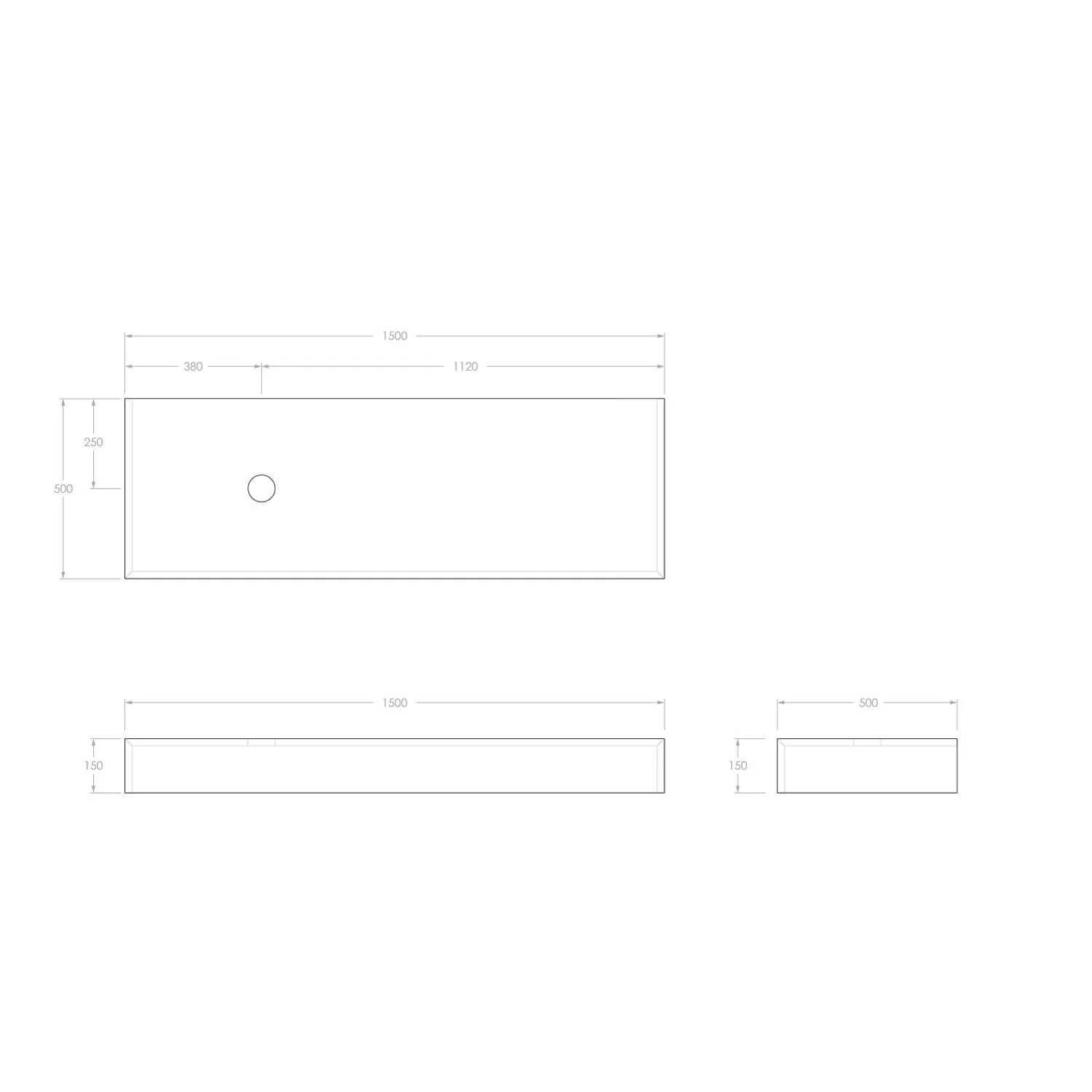 Michel Wall Hung Stone Benchtop - Image 17