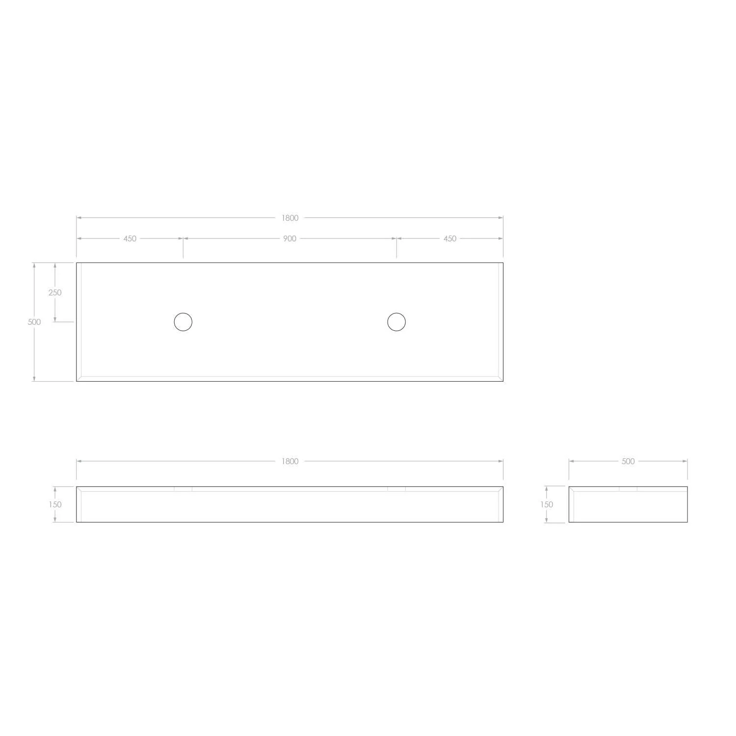 Michel Wall Hung Stone Benchtop - Image 19