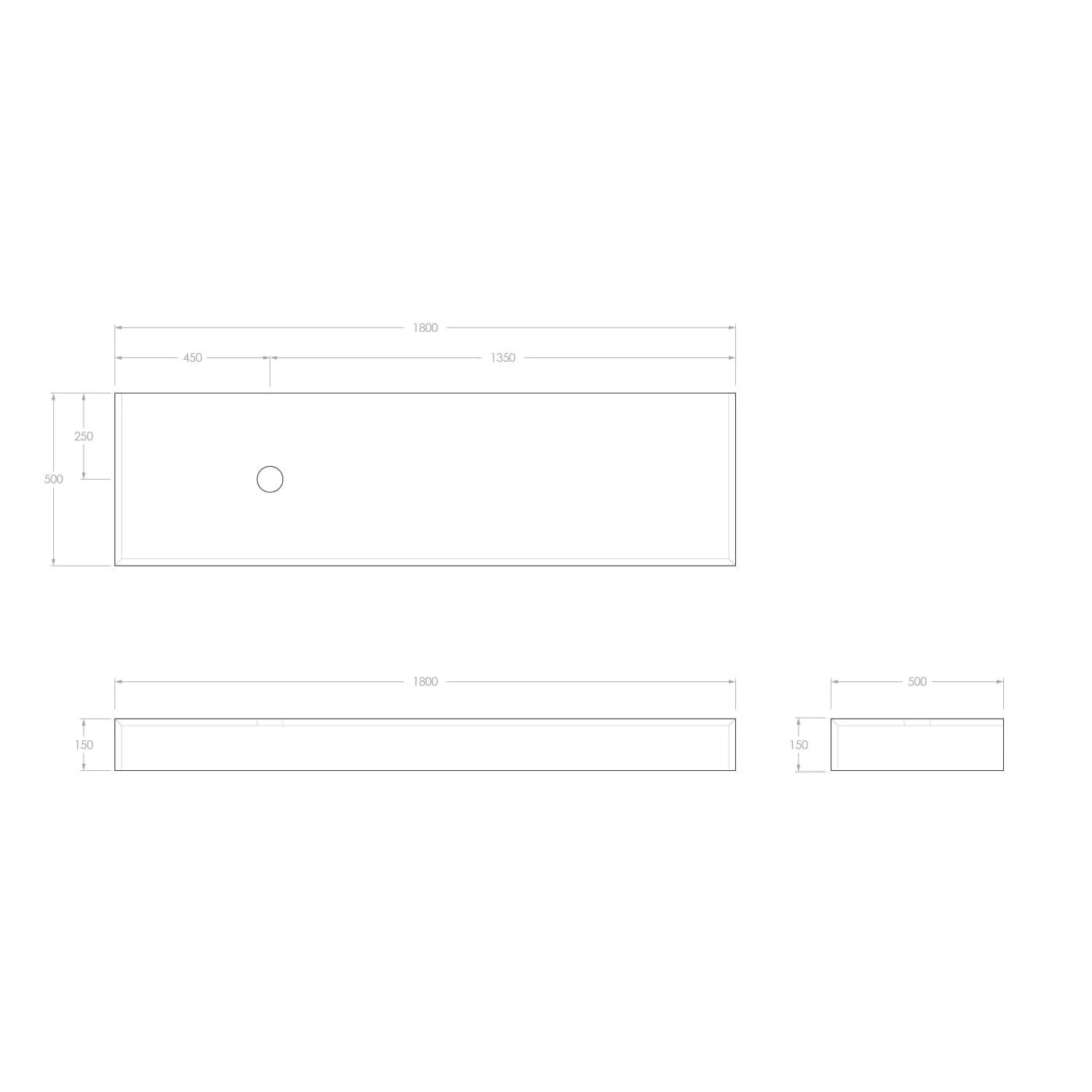 Michel Wall Hung Stone Benchtop - Image 20