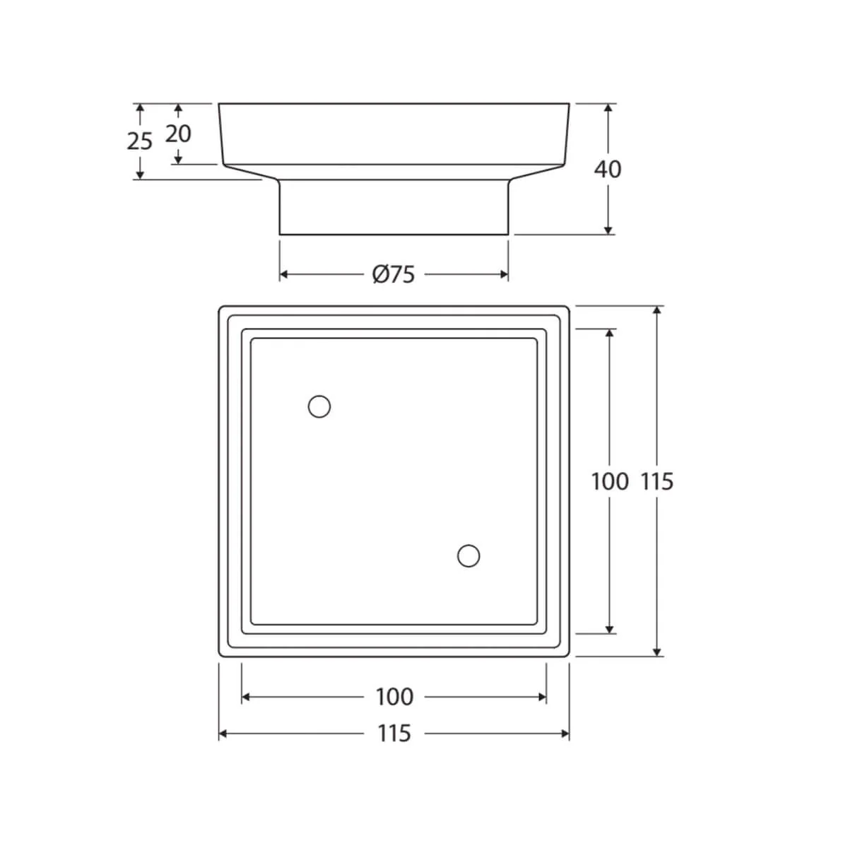 Mila Smart Tile Insert Floor Waste - Image 10