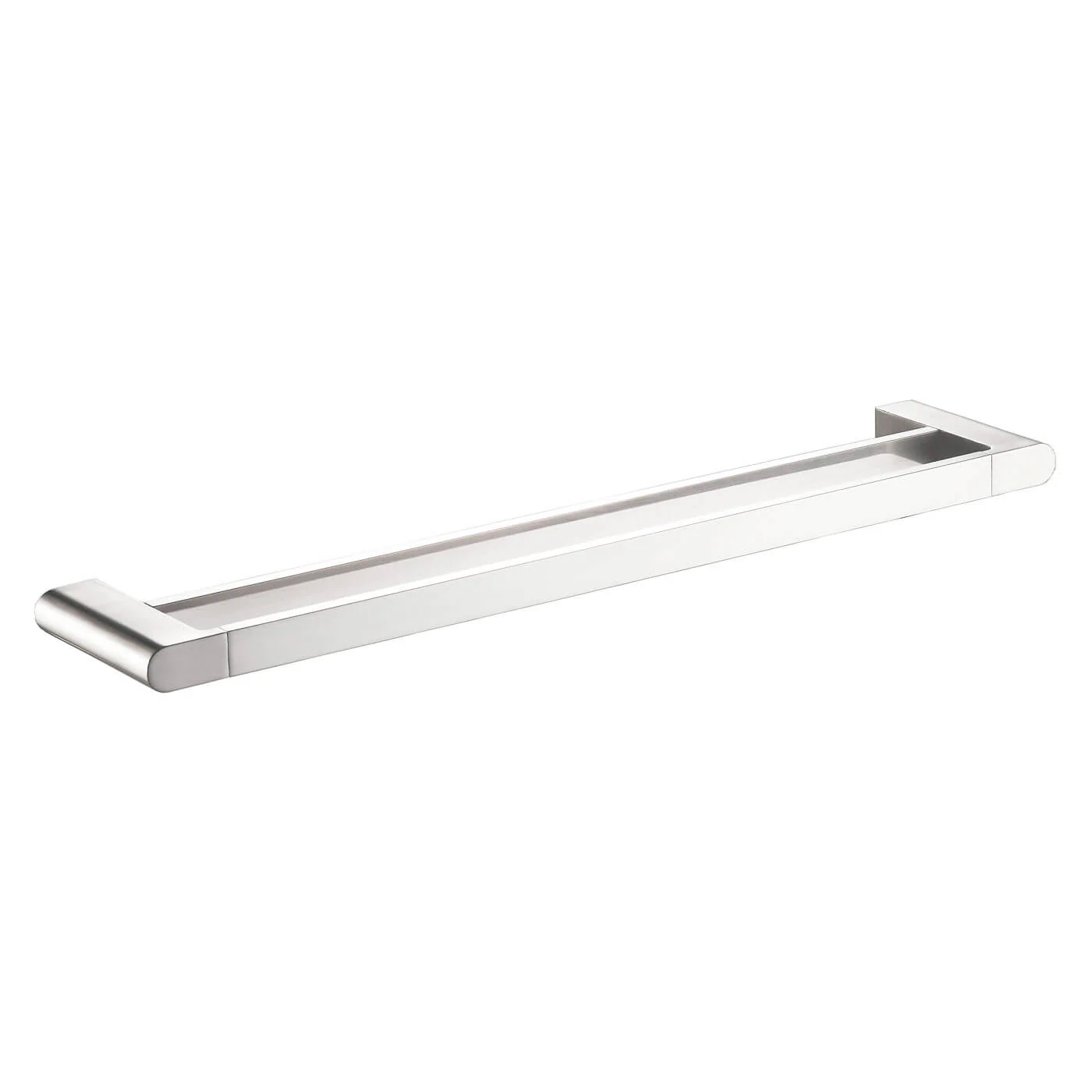 Milan Double Towel Rail 600mm/800mm - Image 3