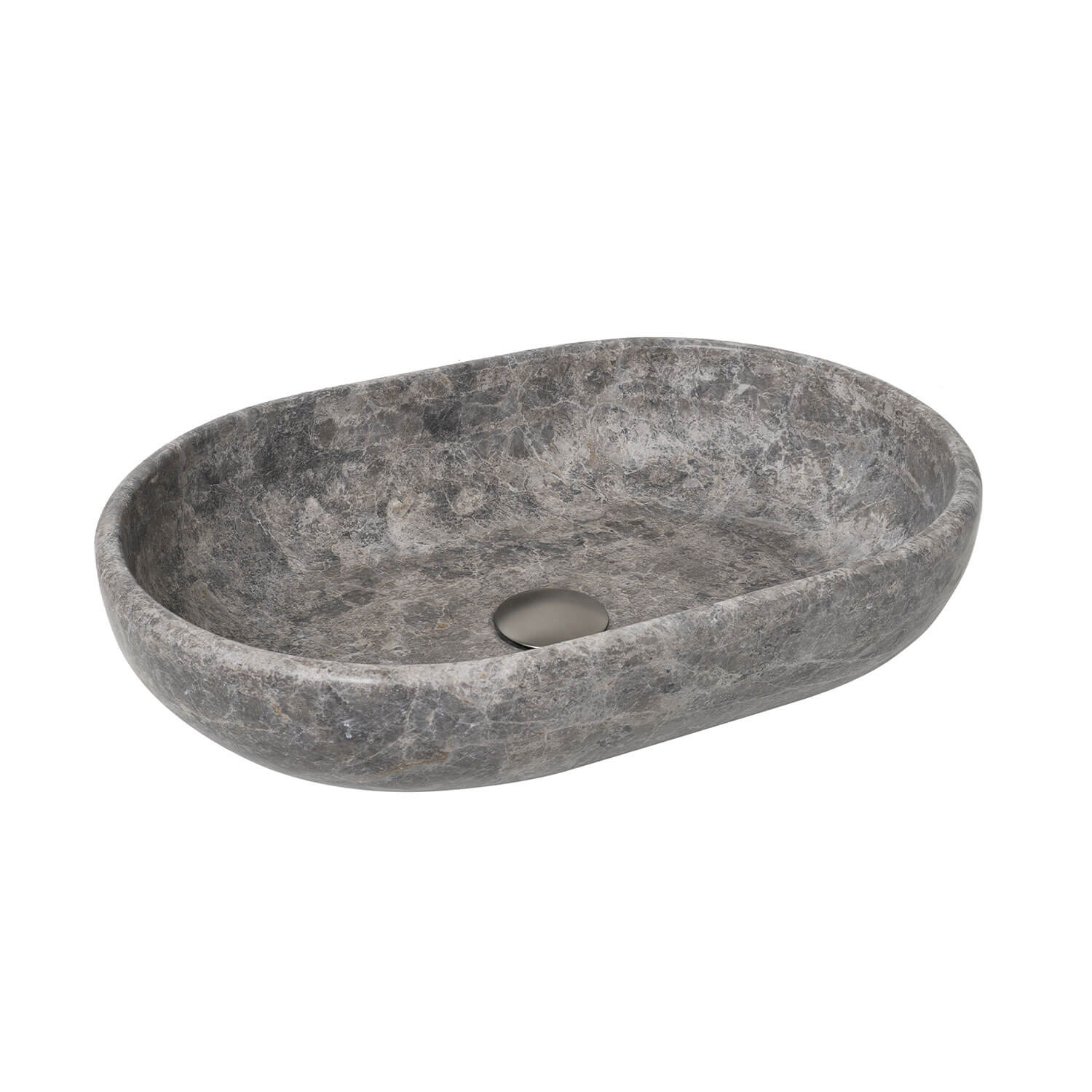 Ollie Natural Stone Above Counter Basin 500x340mm - Image 2