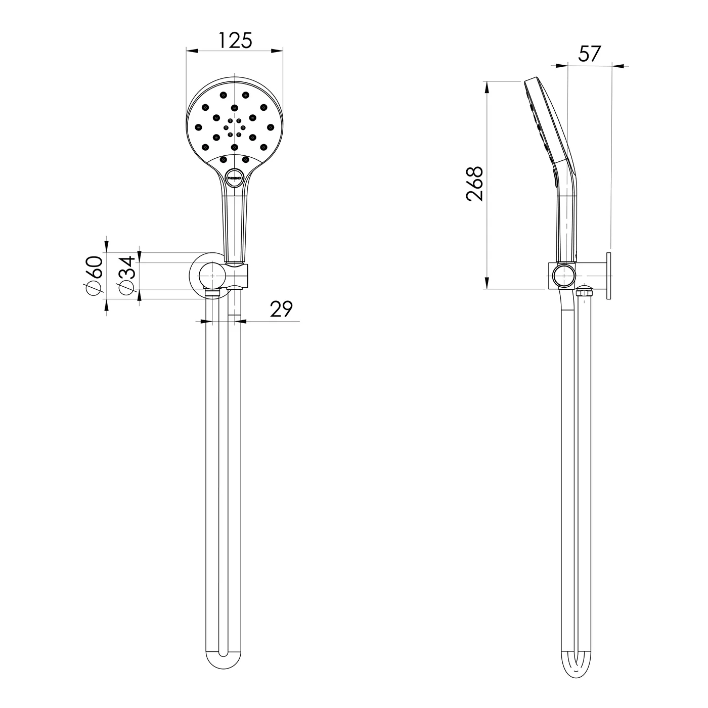 Ormond LuxeXP Shower Handset - Image 6