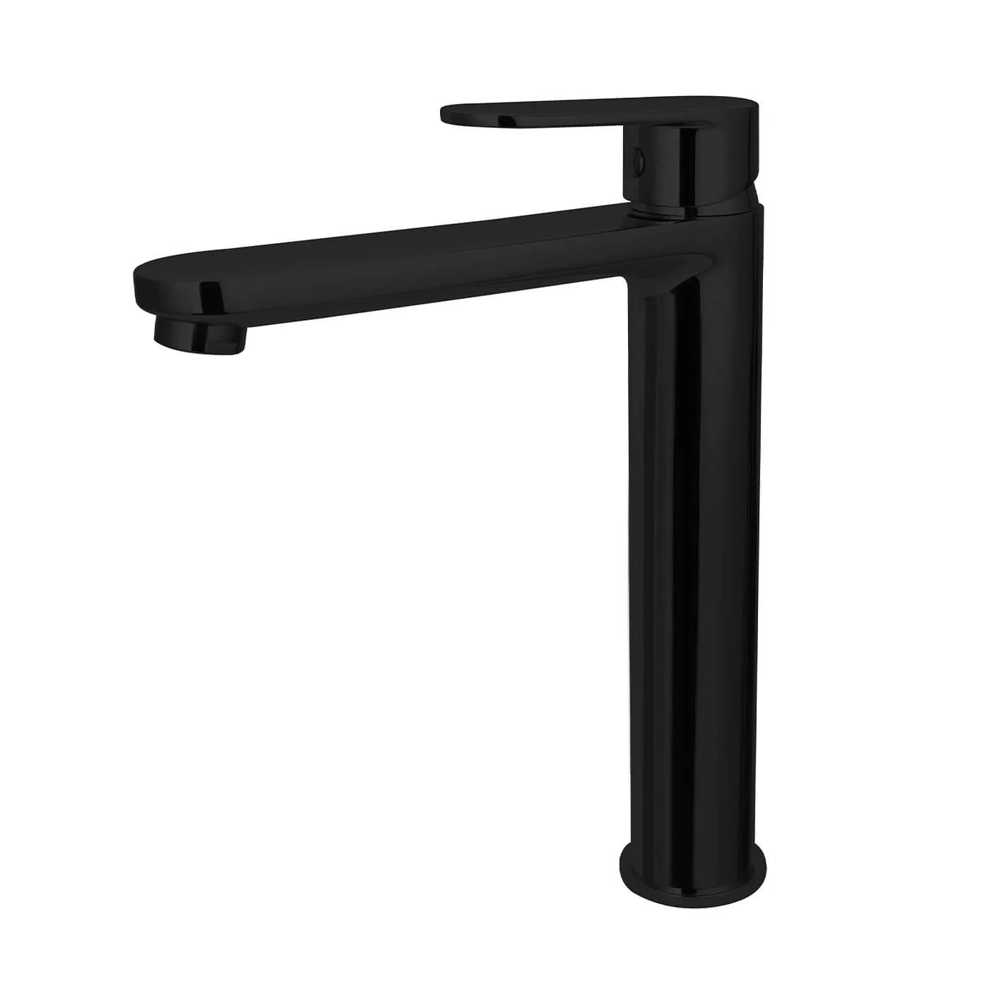Oval Handle Round Tall Basin Mixer - Image 3
