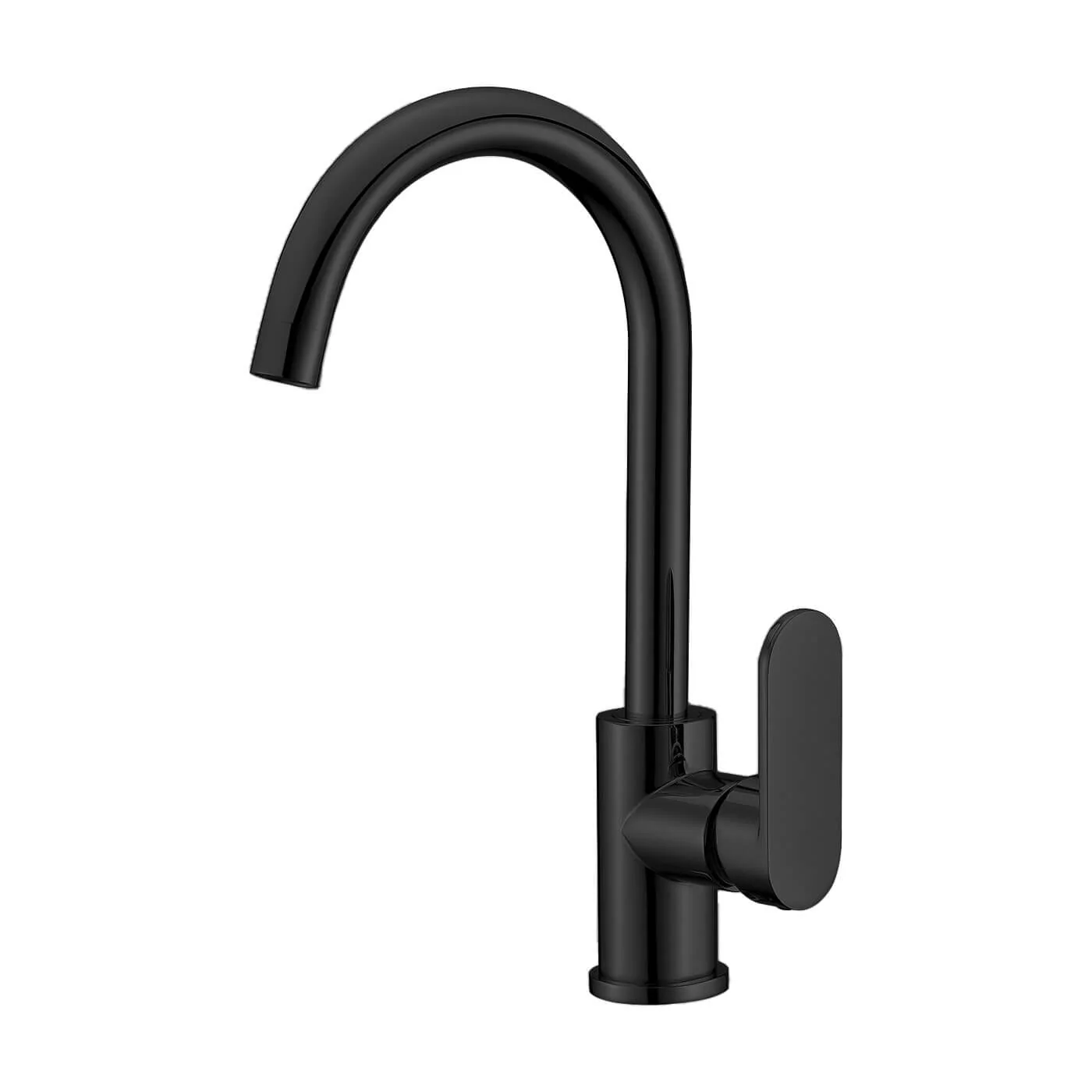 Oval Round Gooseneck Sink Mixer - Image 3