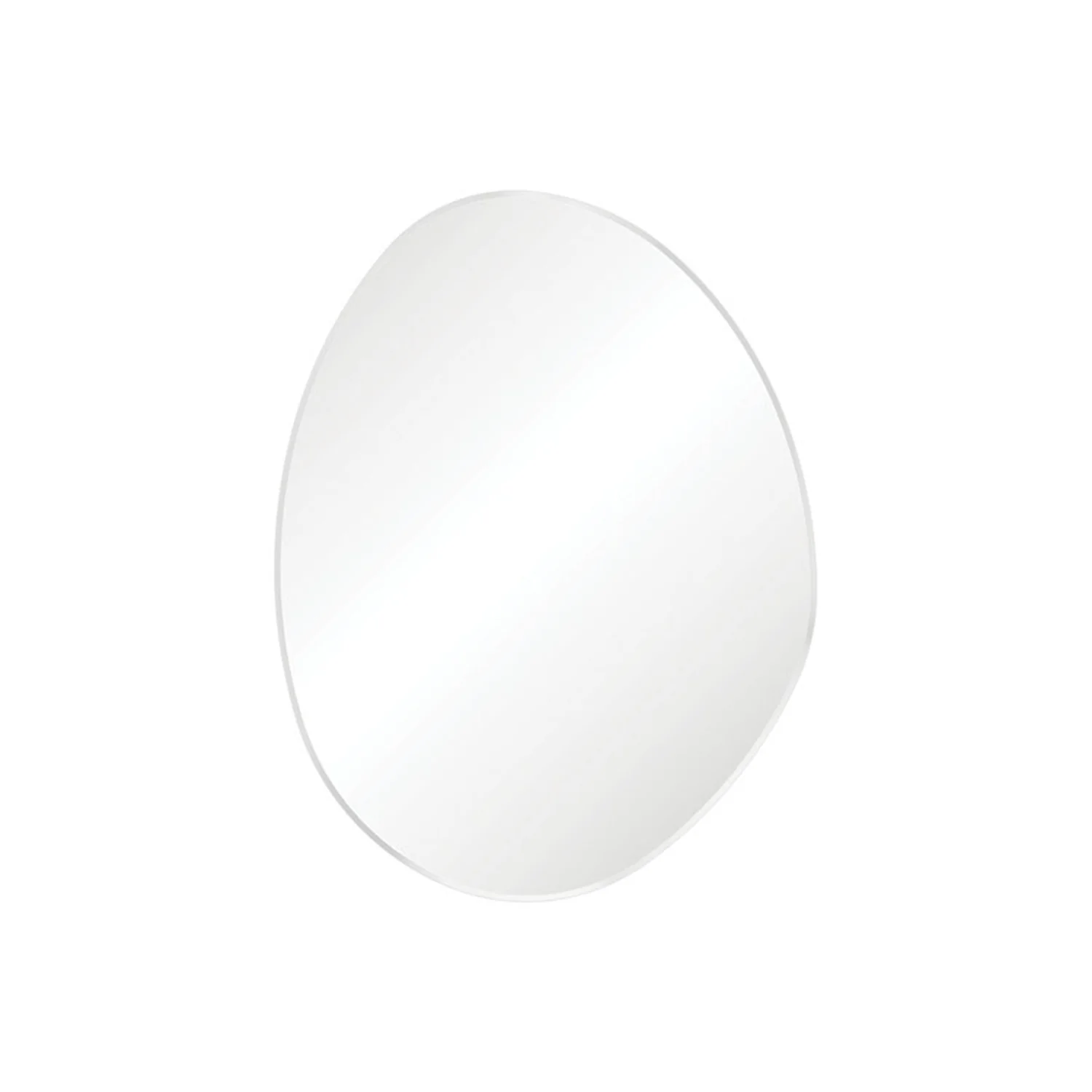 Pebble Asymmetrical Framed Mirror