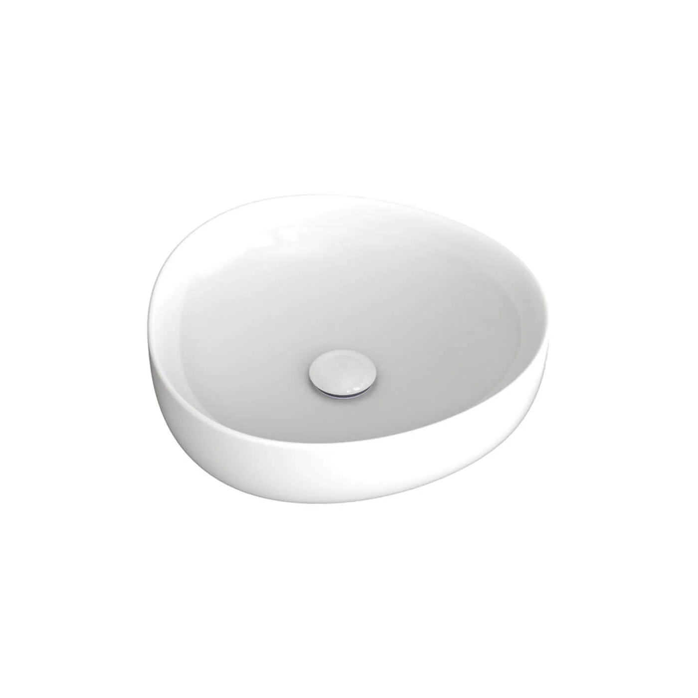 Pebble Small Above Counter Basin 400x395mm - Image 2