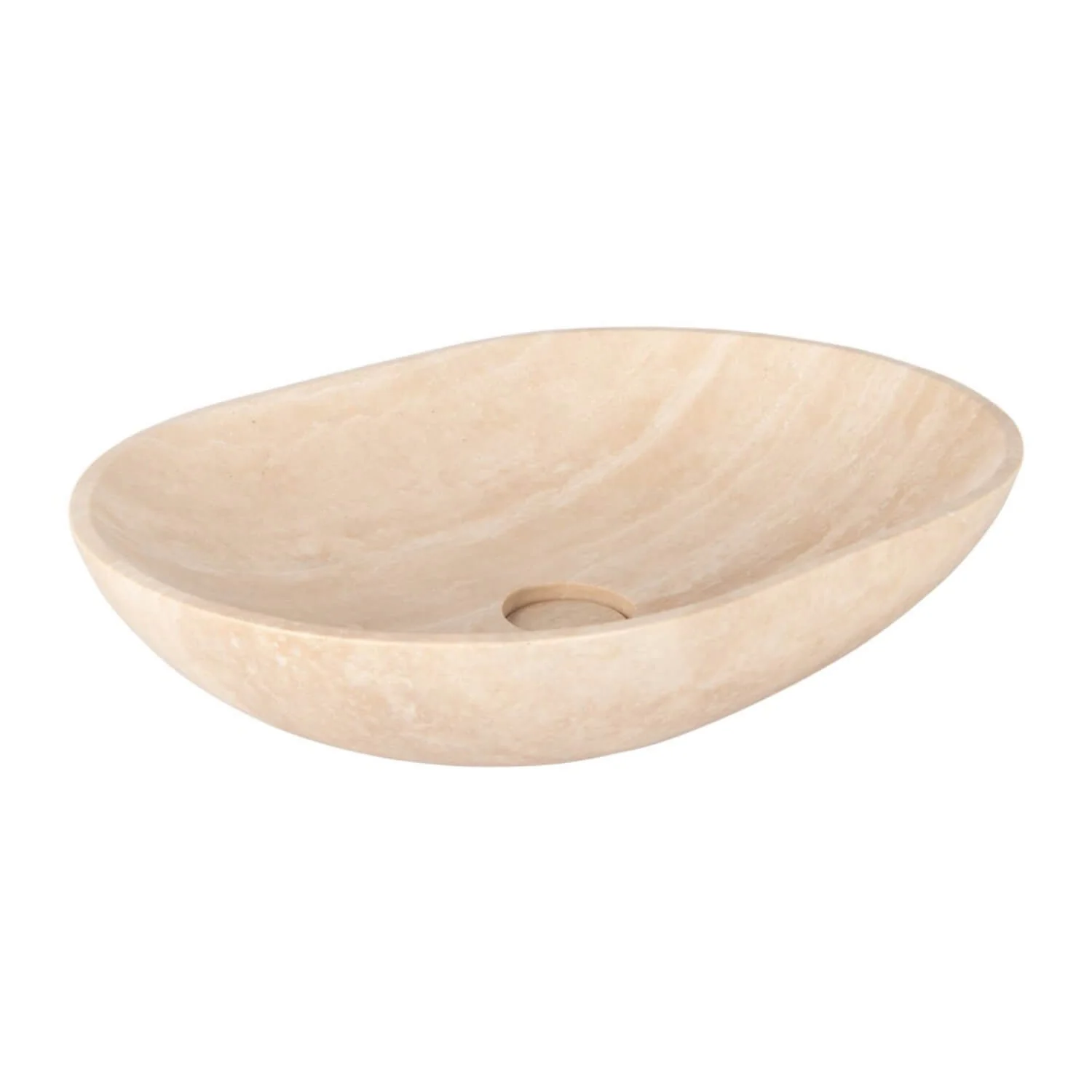 Pedra Oval Stone Basin 520mm