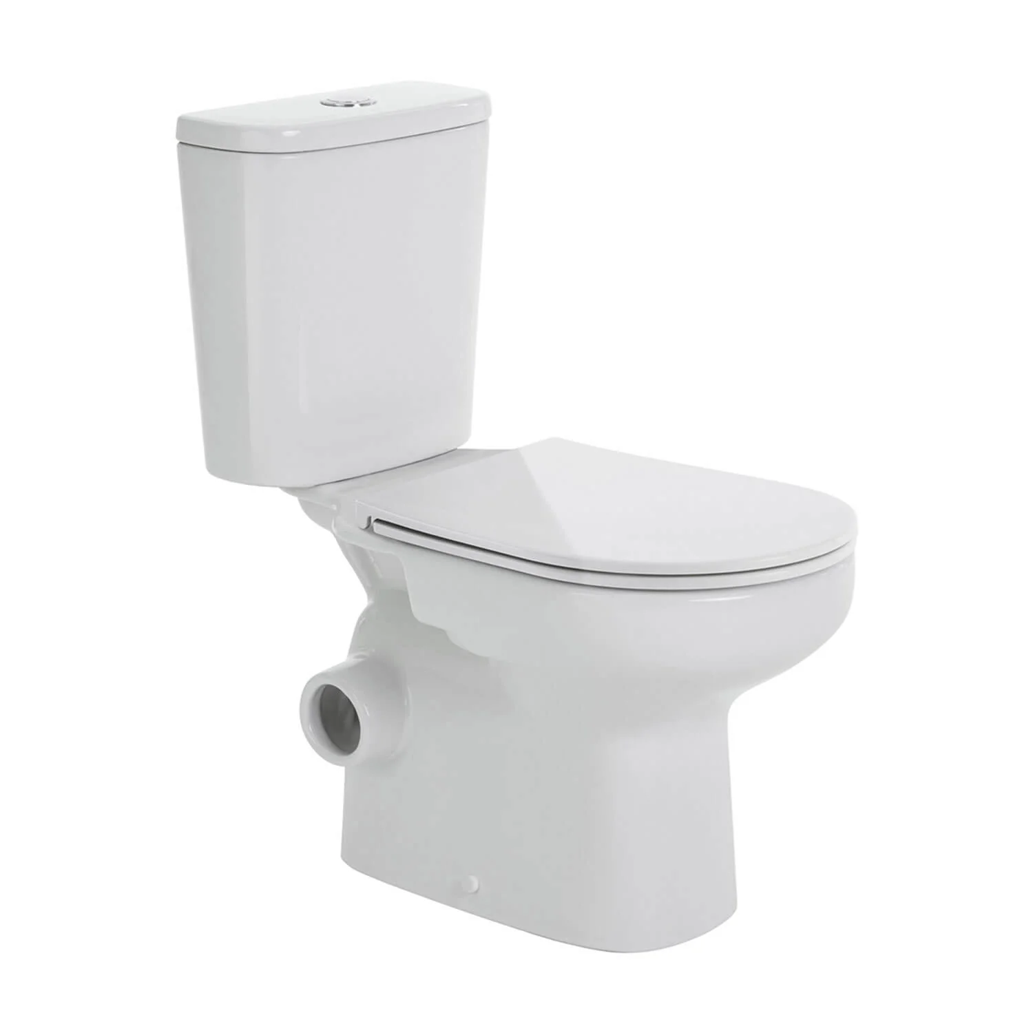 Petra Skew Trap Close Coupled Toilet