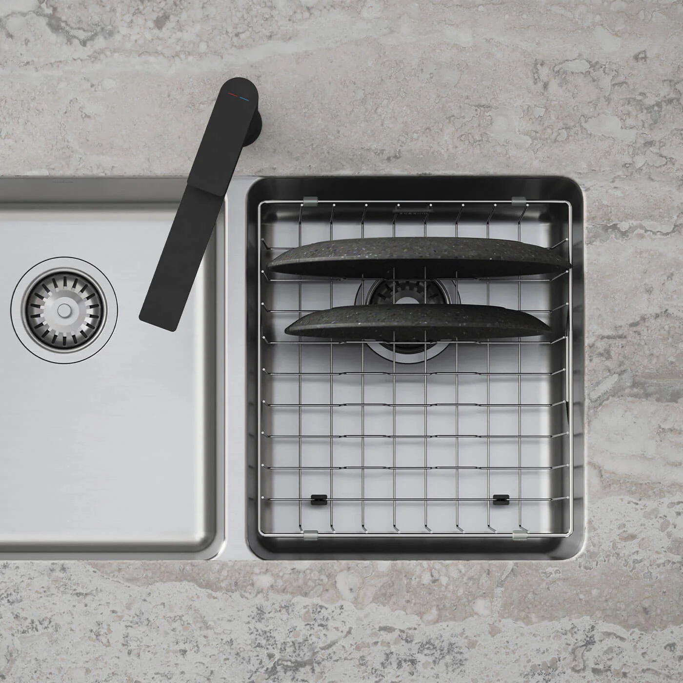 Phoenix Sink Wire Basket 362x338mm - Image 3