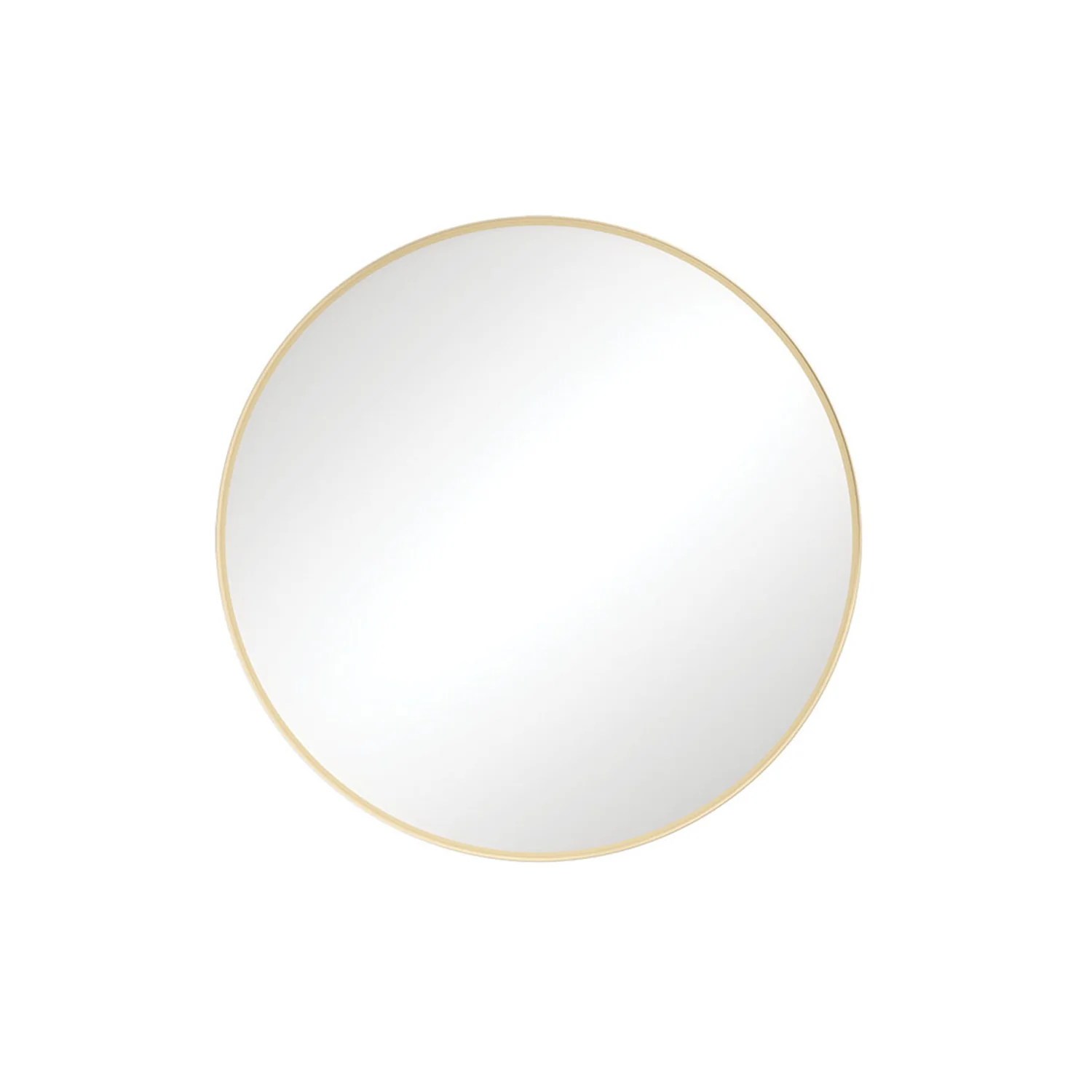 Reba Round Framed Glass Mirror - Image 2