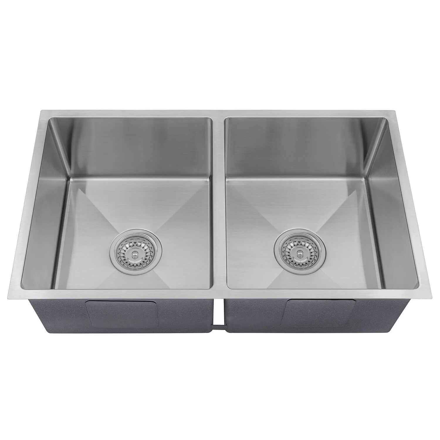Roma Double Stainless Steel Sink 760x440x230mm - Image 3