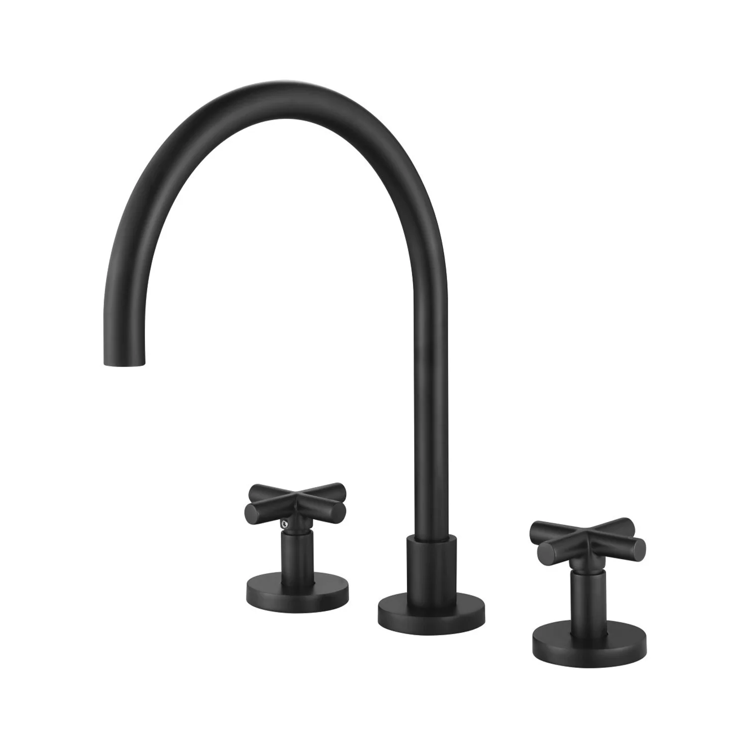 Ryker Cross Handle Sink Assembly Tap Set - Image 5
