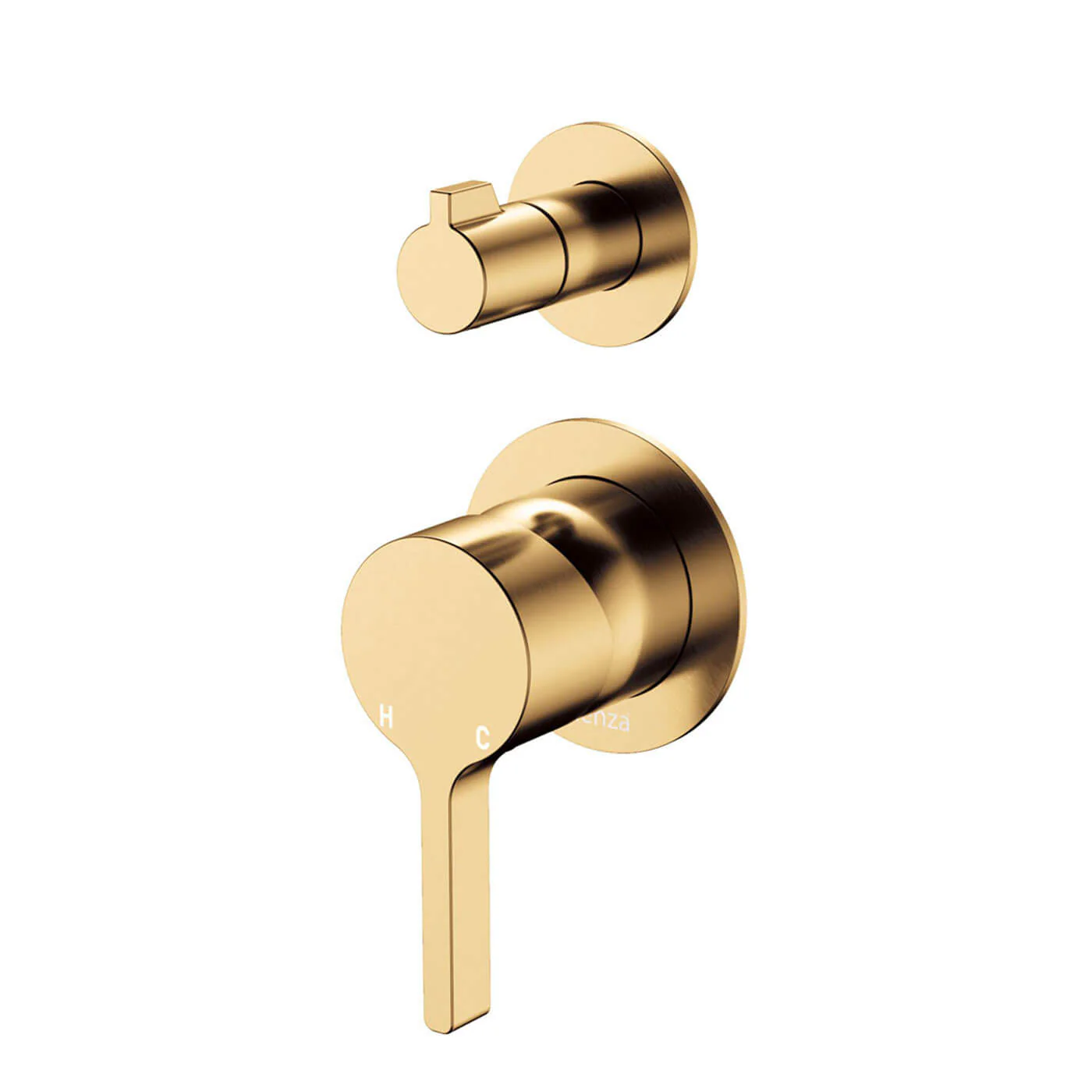 Sansa Slim Diverter Shower Wall Mixer - Image 5