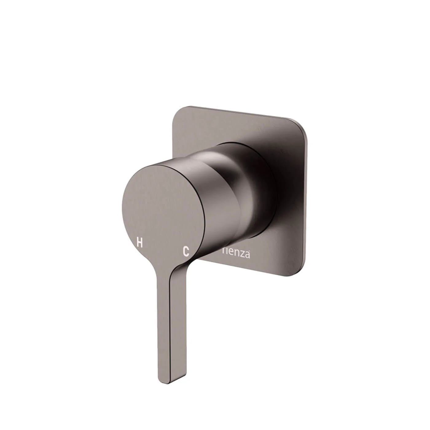 Sansa Slim Shower Wall Mixer Square Backplate - Image 4