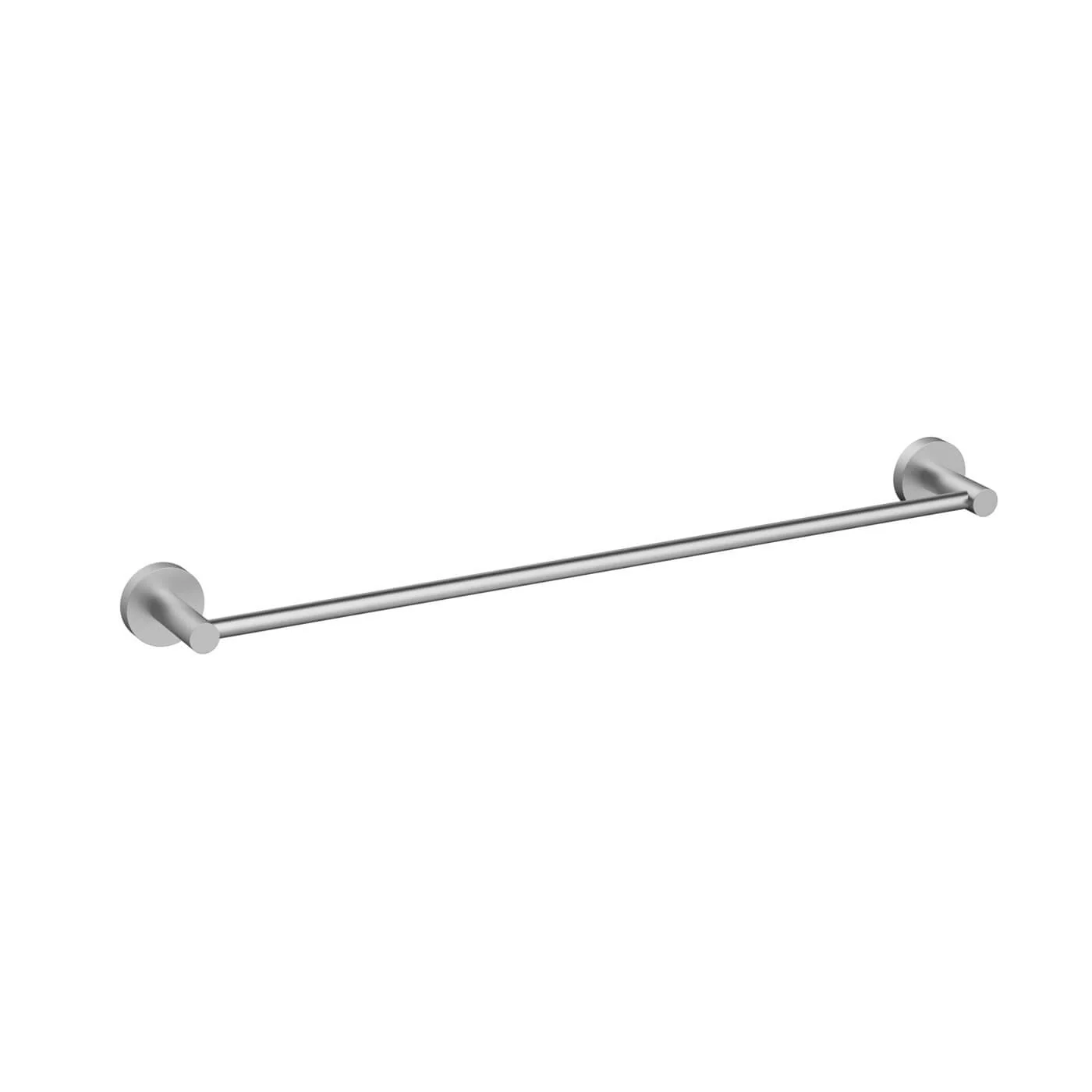 Slimline Stainless Steel Single Towel Rail 600/900mm - Image 4