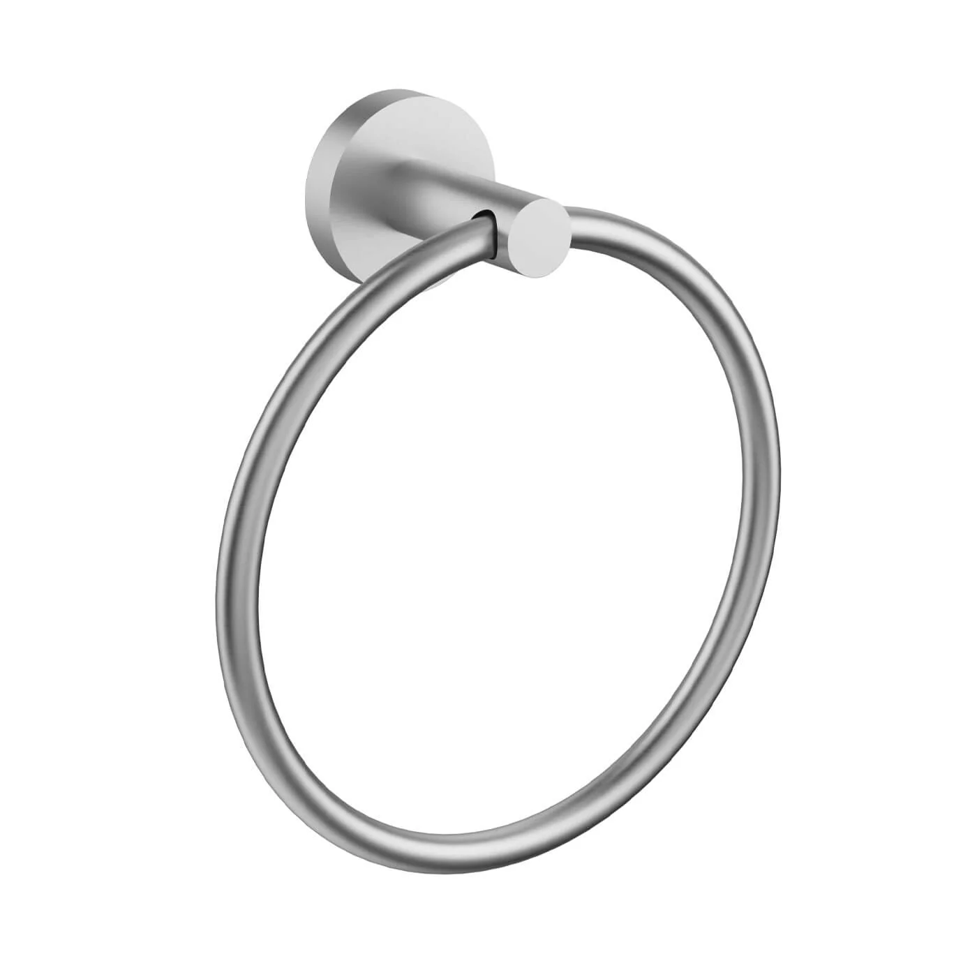 Slimline Stainless Steel Towel Holder Ring - Image 3