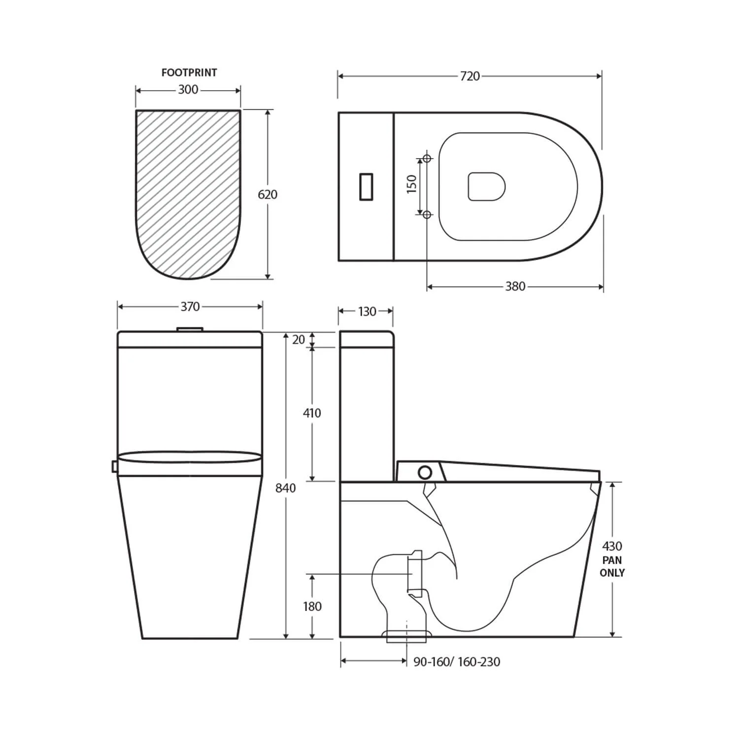 Sona Electric Bidet Smart Toilet - Image 7