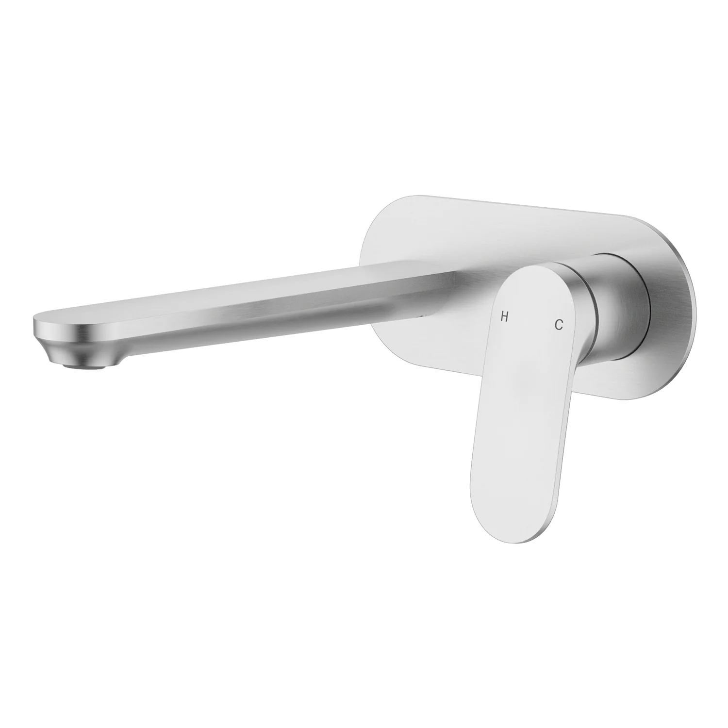 Sulu Brass Wall Mixer Set Single Backplate - Image 5