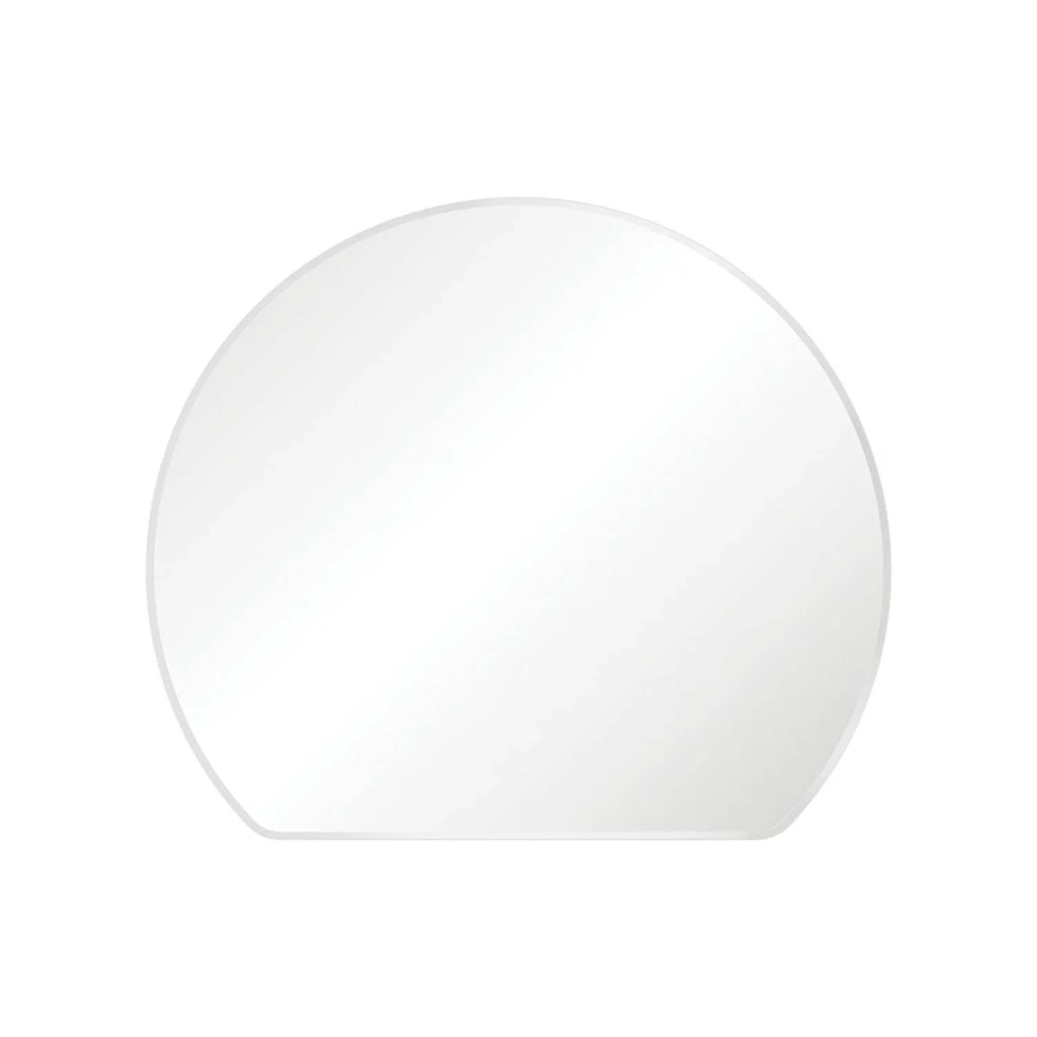Sunrise Round Framed Glass Mirror 800x690mm - Image 2