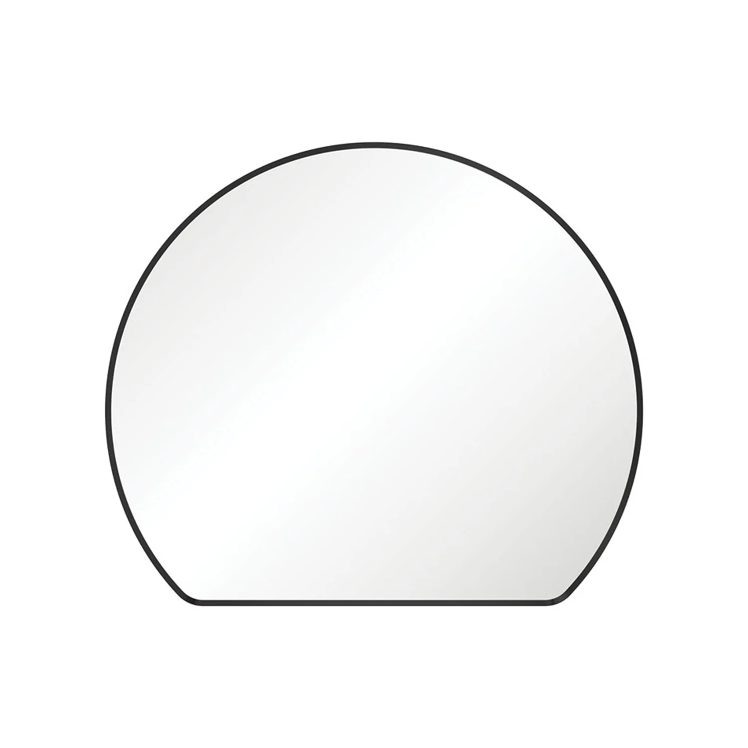 Sunrise Round Framed Glass Mirror 800x690mm - Image 3