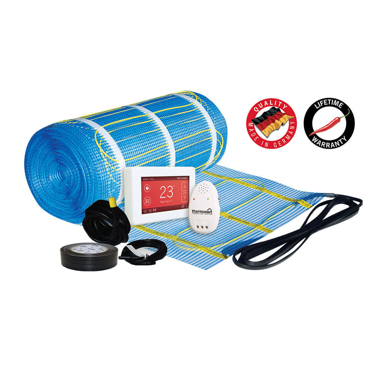 Thermonet 150W/m2 Underfloor Heating Kit with Dual Thermostat - Image 2