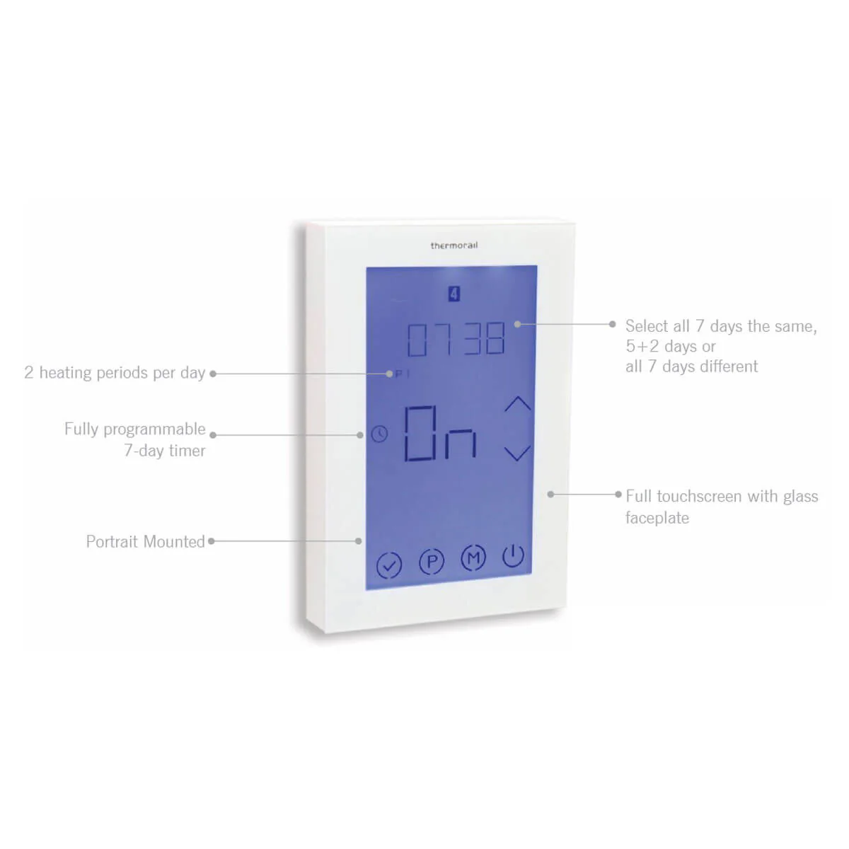 Thermorail Digital Touchscreen Timer - Image 3