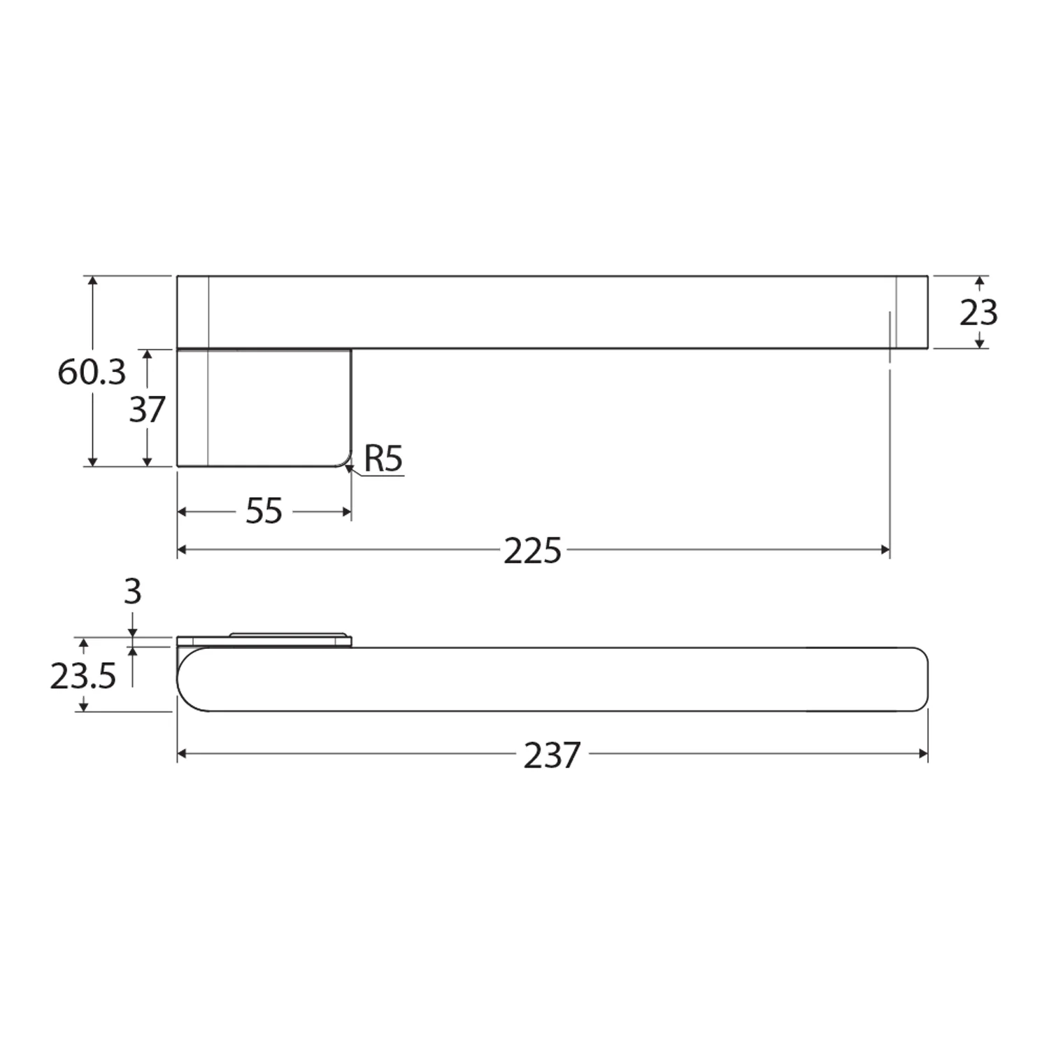 Tono Square Swivel Bath Outlet - Image 7