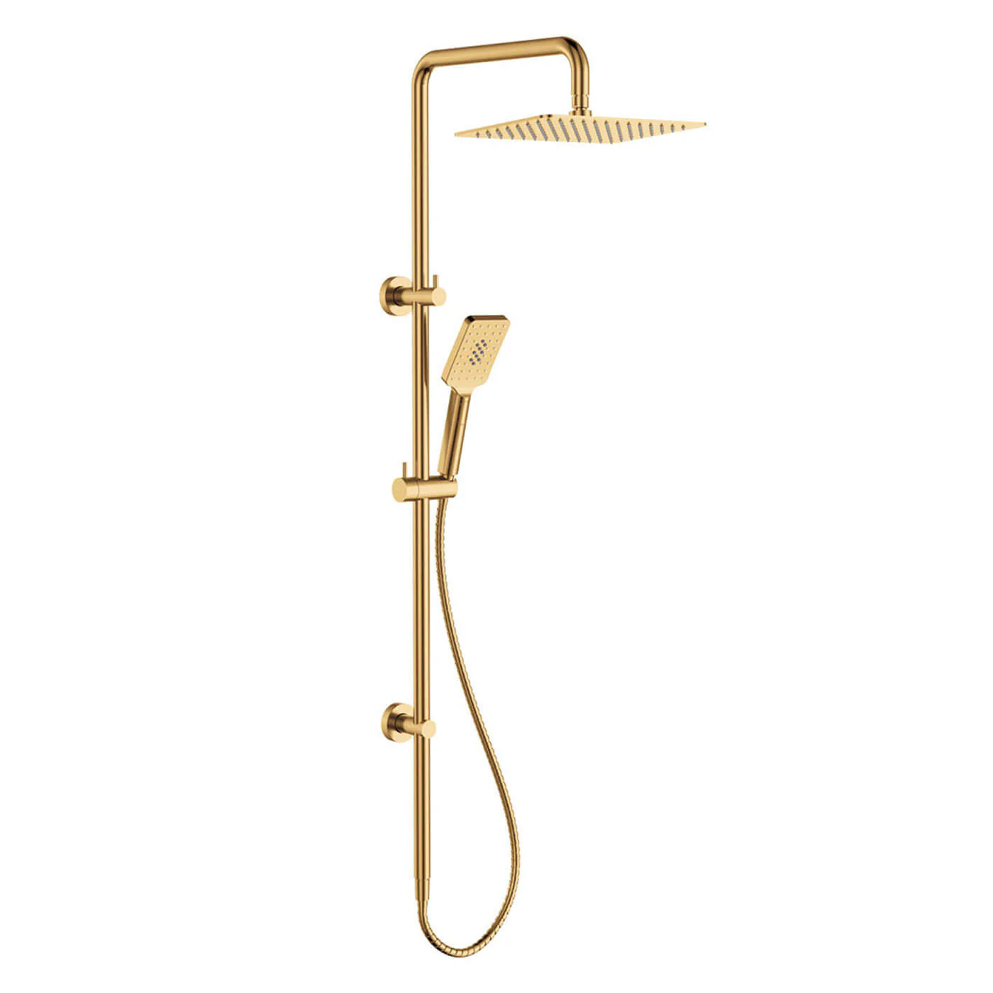 Tono Square Twin Shower Rail - Image 2