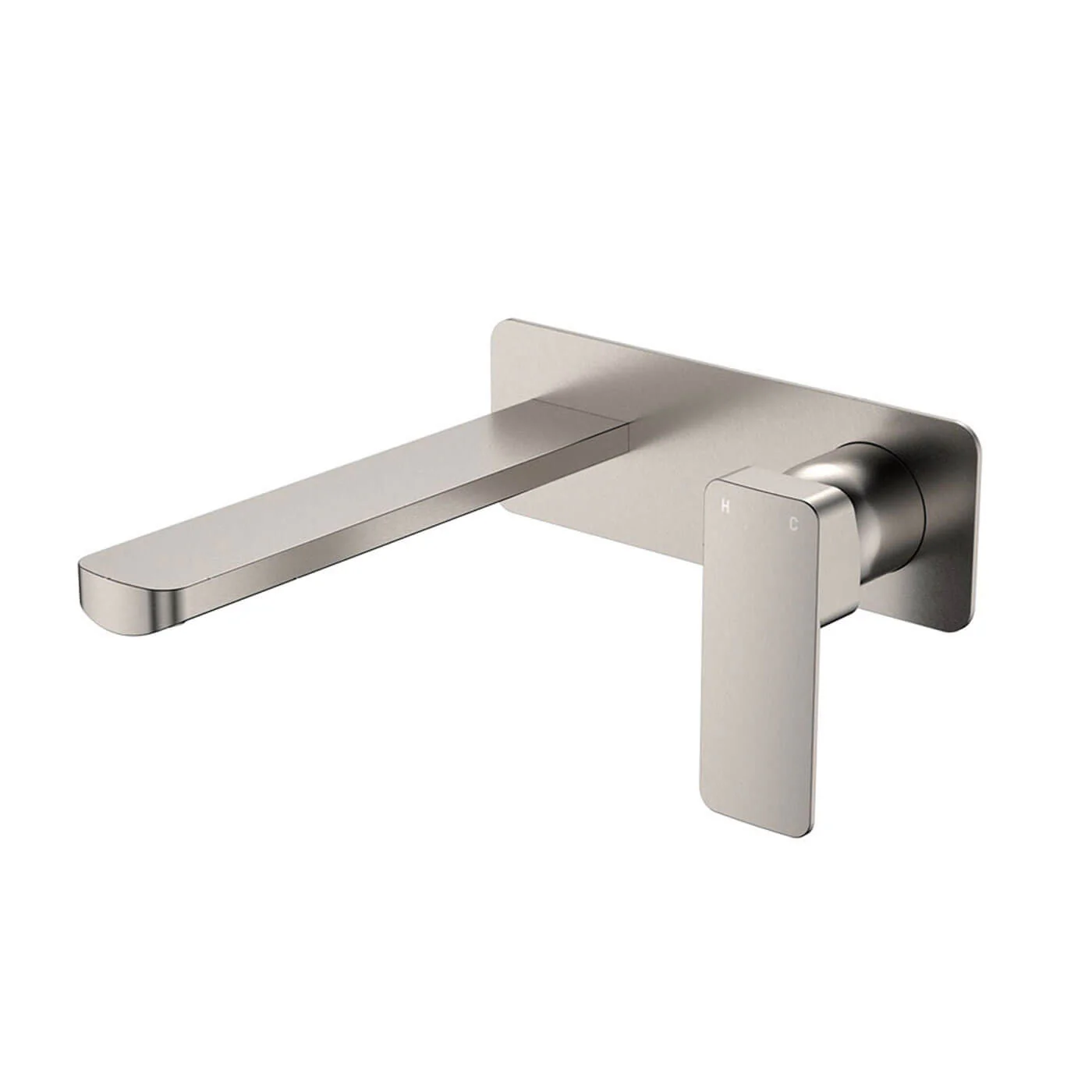 Tono Wide Backplate Wall Mixer Spout Set - Image 4