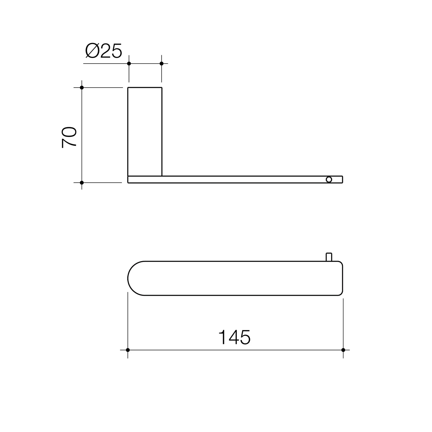 Urbane II Toilet Roll Holder - Image 6