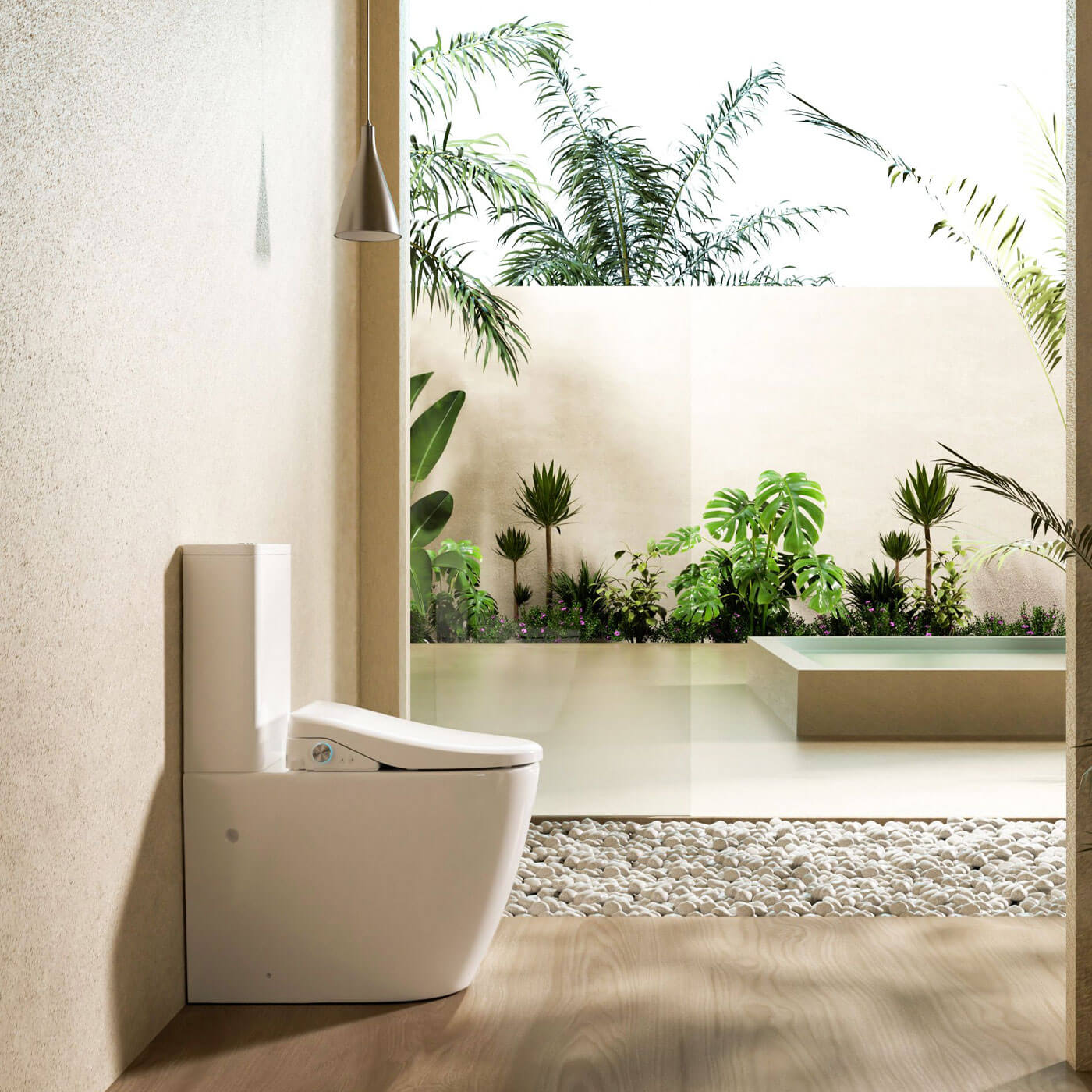 Vega Catania Electric Smart Bidet Toilet Set - Image 6