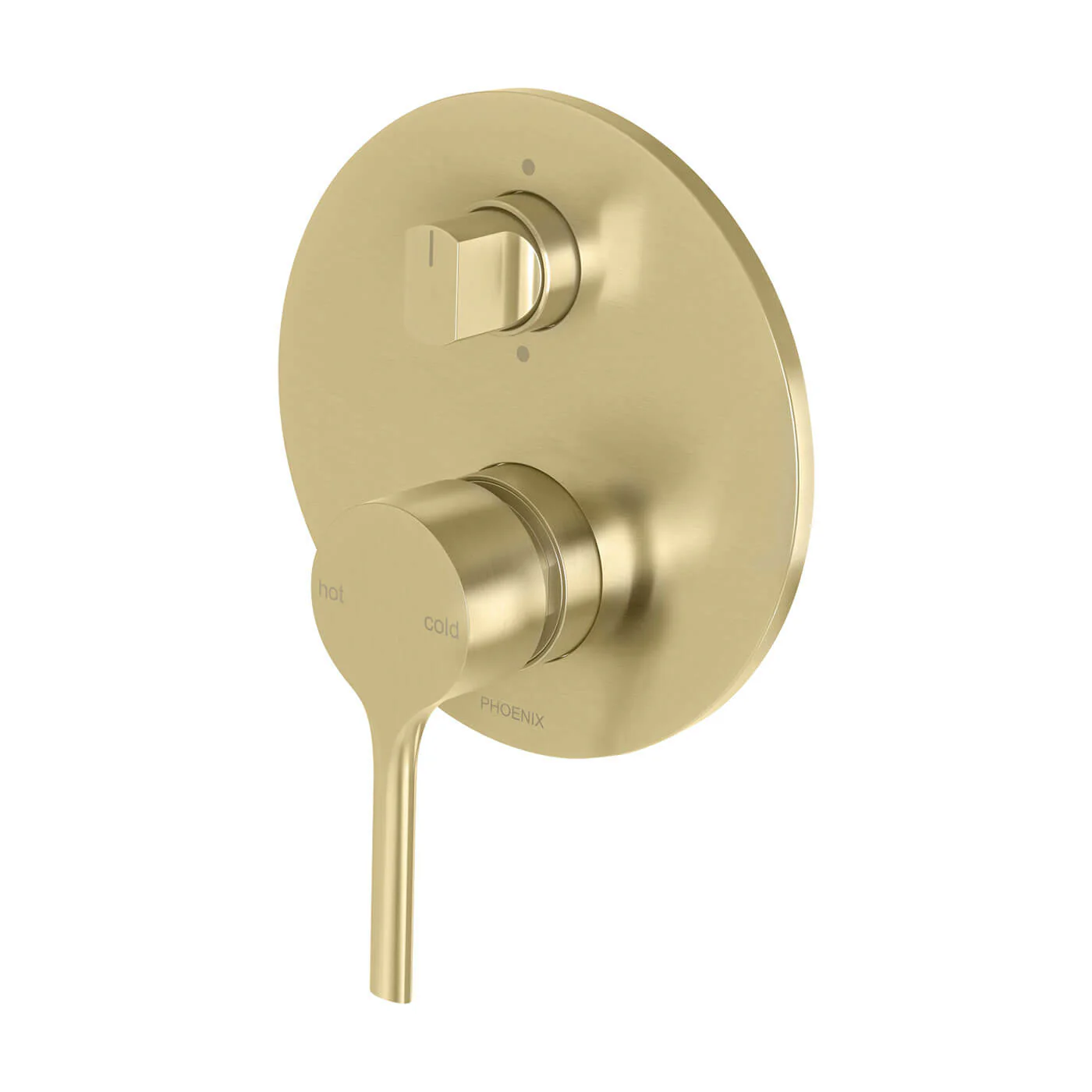 Vivid Slimline Oval SwitchMix Diverter Wall Mixer - Image 2