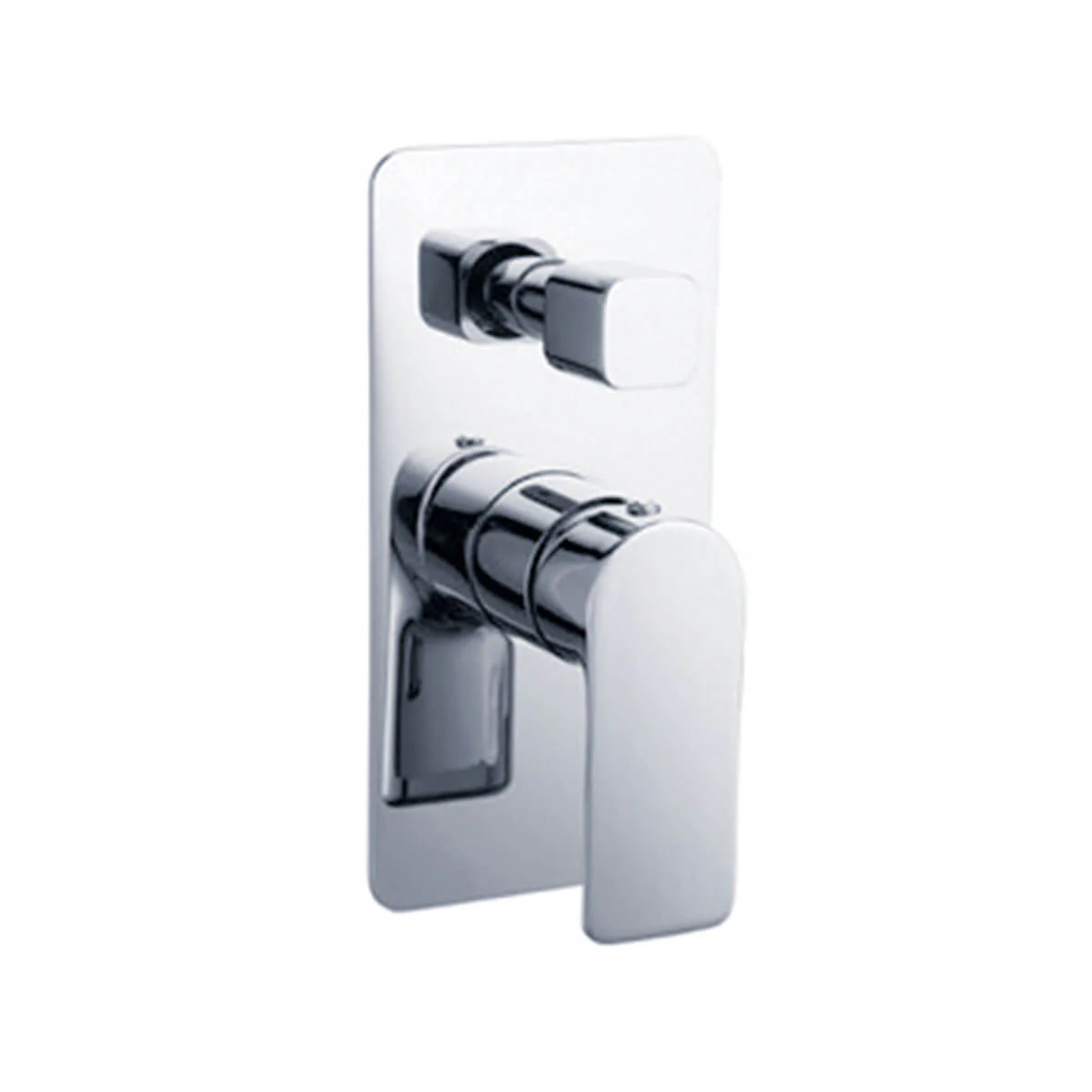 Vogue Slim Wall Mixer with Diverter - Image 3